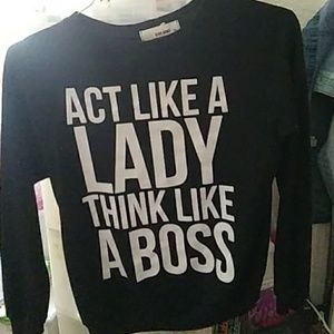 Winter sweatshirt